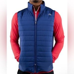 Rhoback The Revere Puff Vest Blue Size XL New without Tag